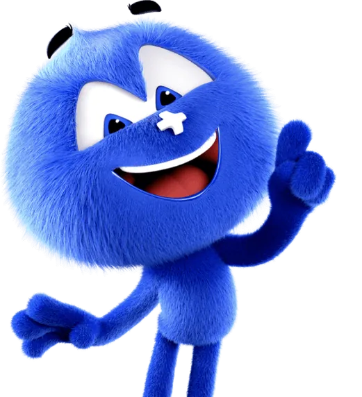 Mr. Plus, the Mascotte+ mascot