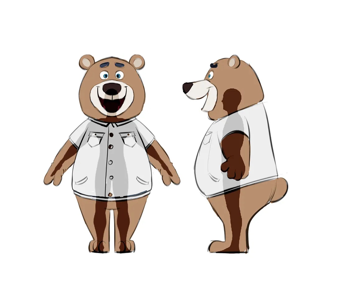 Bear mascot · Design