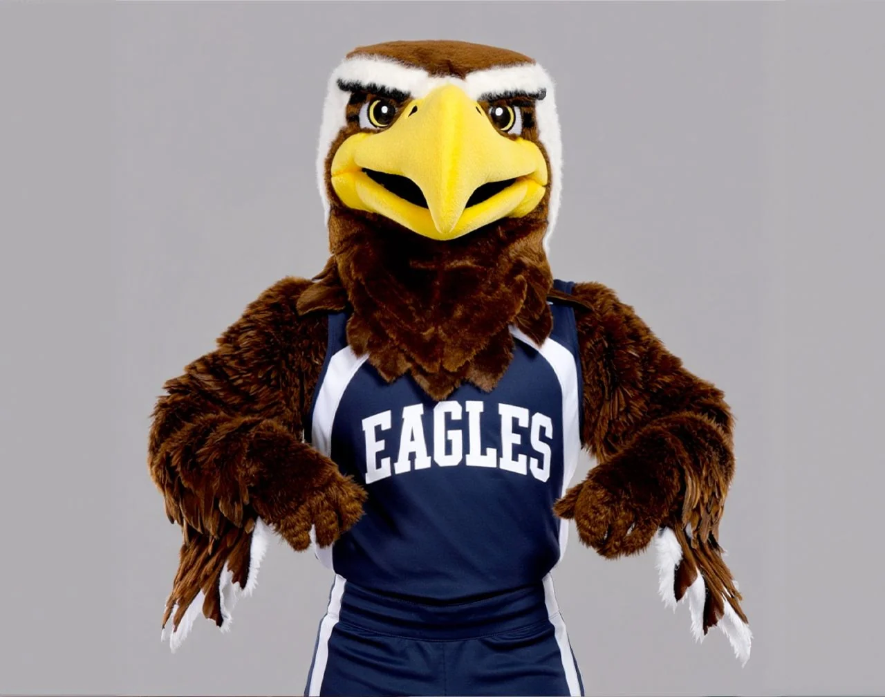 Eagle mascot · Costume
