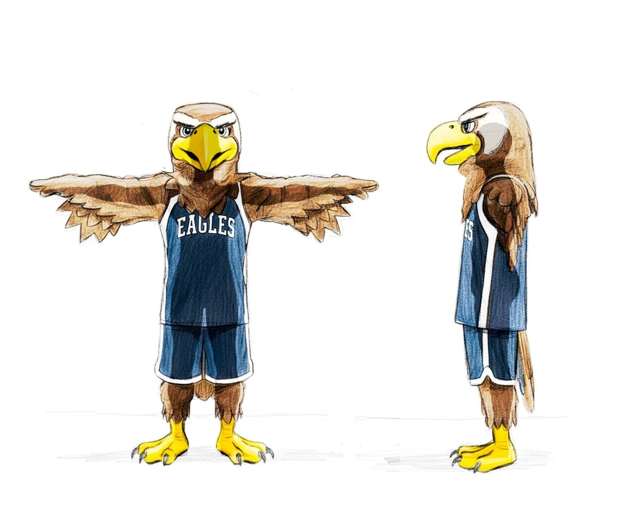 Eagle mascot · Design